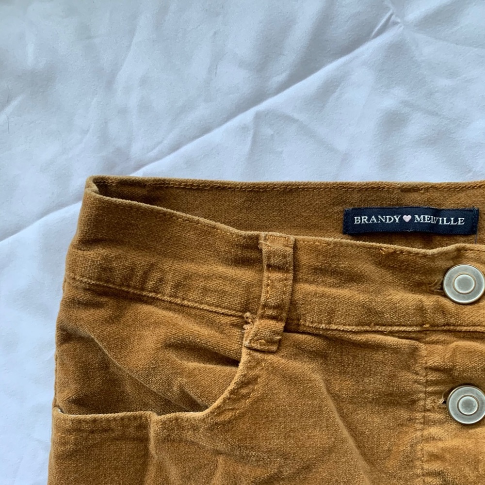Brandy Melville Nanna Suede Mini Skirt - Picture 2 of 5